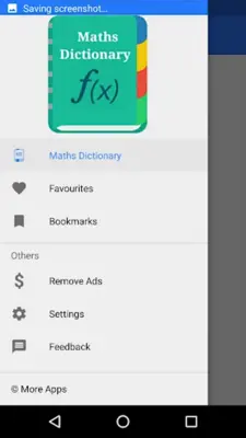 Maths Dictionary android App screenshot 6